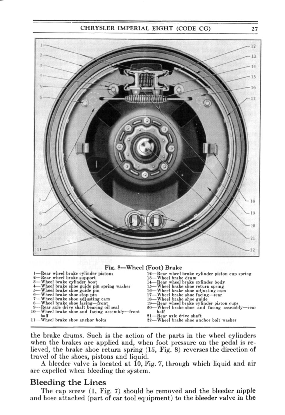 1931 Chrysler Imperial Owners Manual Page 86